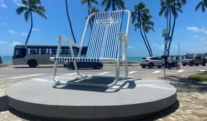 Cadeira Gigante Maceió é Massa